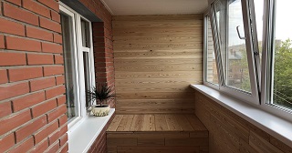 Отделка, остекление, утепление балконов в Кропоткине от 211 руб. м/2.