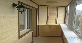 Отделка балкона под ключ Кропоткин, цена от 5895 руб.